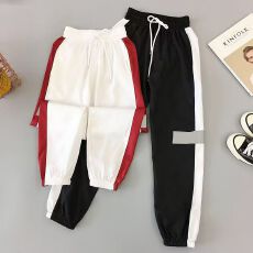 批发2026春秋季休闲<b class='q'>裤</b>女韩版宽松显瘦束脚运动<b class='q'>裤</b>宽松广场跳舞<b class='q'>哈伦</b><b class='q'>裤</b>子