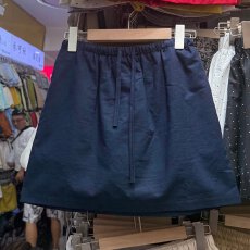 批发工<b class='q'>装</b>风松紧腰半身裙女夏季新款简约百搭宽松休闲裙<b class='q'>显瘦</b>包臀短裙子