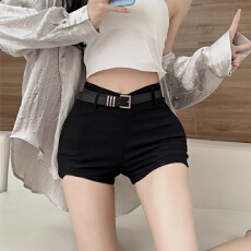 批发辣妹紧身短裤女春<b class='q'>夏</b>季显瘦美式a字热裤性感低腰超短裤