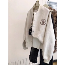 批发美式棒球服外套女2025春秋新款学院风宽松休闲港风小个子<b class='q'>夹克</b>上衣