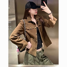 批发原版➕内衬美拉德痞帅辣妹<b class='q'>翻领</b>工装风外套女秋季美式复古百搭