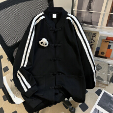 批发特价实拍华棉复牛奶丝】特<b class='q'>大码</b>300斤盘扣卫衣中国风男女同款外套