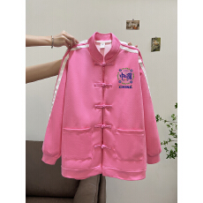 批发特价实拍华棉复牛奶丝】特大码300斤盘扣卫衣中国风<b class='q'>男</b>女印花外套