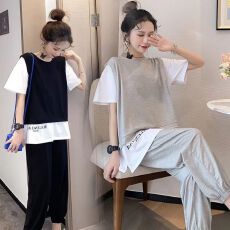 批发可爱软妹<b class='q'>运动服</b>套装女夏季学院风学生<b class='q'>短袖</b>短裤宽松时尚休闲两件套