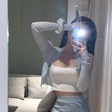 蓝色外搭开衫配吊带高级感薄款夏季冰丝针织上衣防晒罩衫空调衫