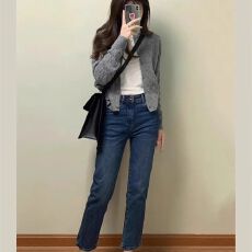 批发麻花开衫毛衣女外套秋冬2025<b class='q'>新款</b>内搭学院风针织衫小个子短款上衣