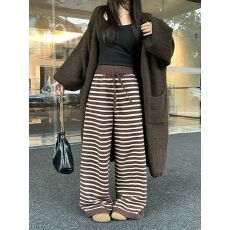 批发【官图 原版布料】秋冬高腰阔腿<b class='q'>裤</b><b class='q'>宽松</b>慵懒松弛感<b class='q'>显瘦</b>拖地<b class='q'>裤</b>