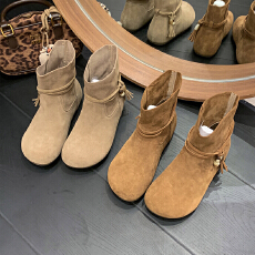 批发2025秋冬新款时尚百搭<b class='q'>休闲</b>短靴女鞋货号