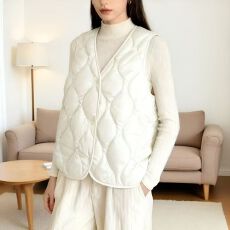 批发2026春装轻薄棉内胆女士马甲内搭显瘦淑女休闲坎肩背心外穿