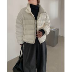 批发实拍2025冬季新款韩系ins羽绒服女宽松保暖90白鸭绒面包服潮