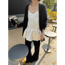 批发韩系丝光感叠搭神器缎面吊带背心