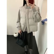 批发实拍～巨好看韩系羽绒马甲女卫衣套装冬款新款宽松百搭休闲外套