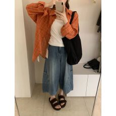 批发实拍火爆<b class='q'>防晒</b>格子衬衫！韩版<b class='q'>防晒</b>格子轻薄宽松百搭衬衫