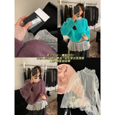 批发26秋冬上新！叠穿ins穿搭必备蕾丝搭配小单品打底衫