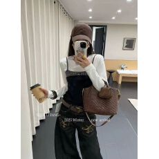 批发假两件<b class='q'>吊带</b>长袖t恤女2025秋季韩系新款短款修身内搭打底衫上衣ins