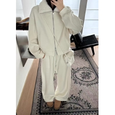 批发运动休闲套装女冬<b class='q'>韩版</b>带包包加绒加厚立领卫衣外套阔腿裤两件套