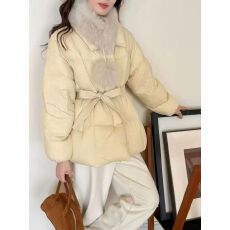 批发2025新款式围脖领冬季新款保暧时尚羽绒服潮流品质欧美范