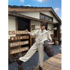 批发韩系简约休闲白色运动风<b class='q'>女</b>冬季连帽<b class='q'>卫衣</b>直筒裤配披肩加绒三件套