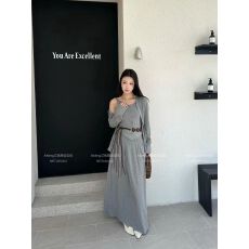 批发韩系简约<b class='q'>针织</b><b class='q'>开衫</b>套装女早春背心半裙三件套