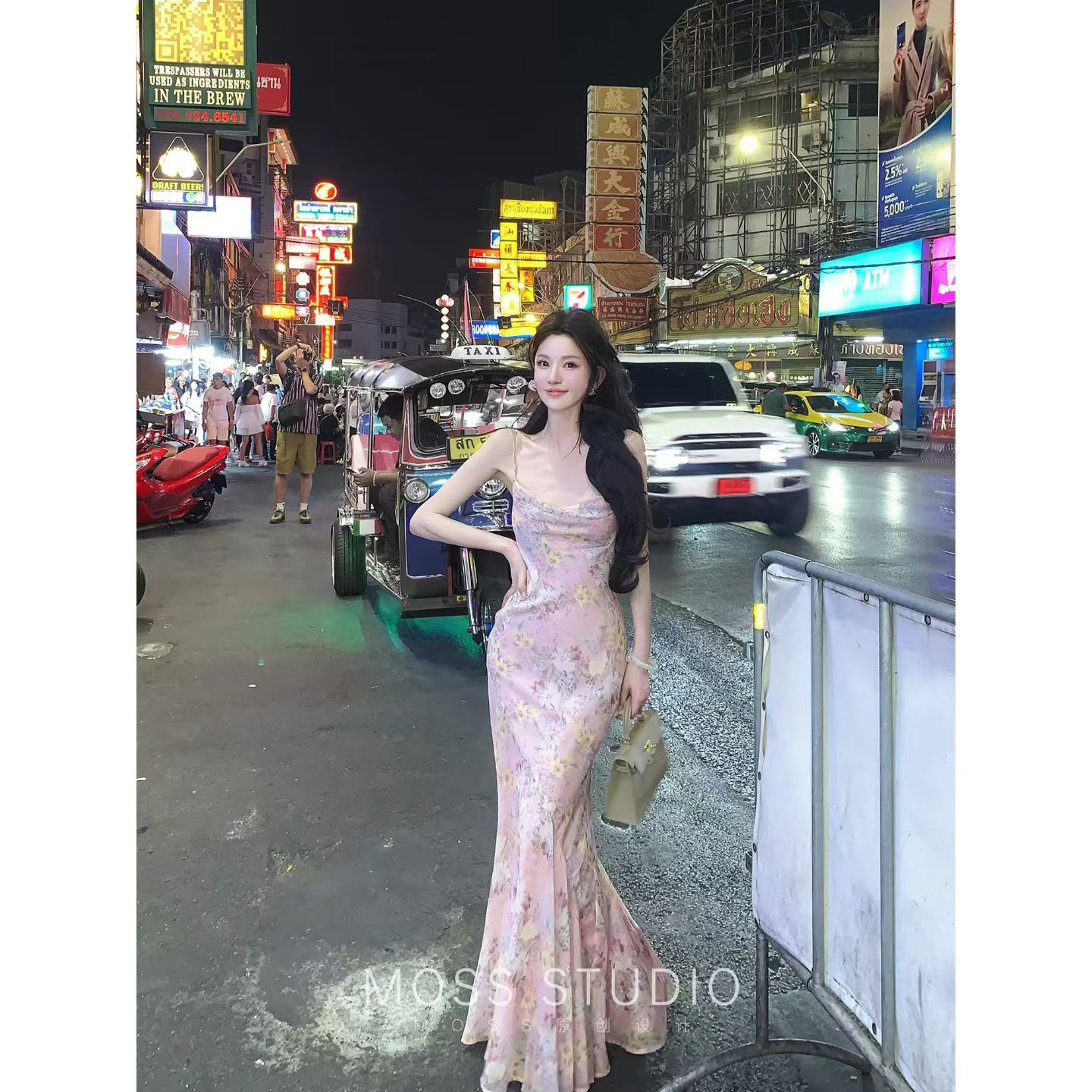 봄 안개 꽃 리플 새로운 중식 흔들다 칼라 플라워 재료 슬립 인어 꼬리 여성 드레스 품격 롱 스커트