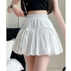 批发2026可爱显瘦蝴蝶结花苞性感辣妹夏季百搭防走光半身裙女