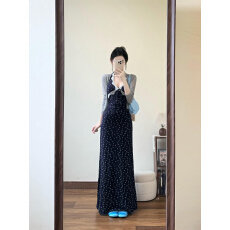 批发开衫+连衣裙