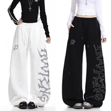 批发春秋韩版抽绳街舞嘻哈休闲<b class='q'>裤</b>女爵士舞jazz长<b class='q'>裤</b>运动街头潮