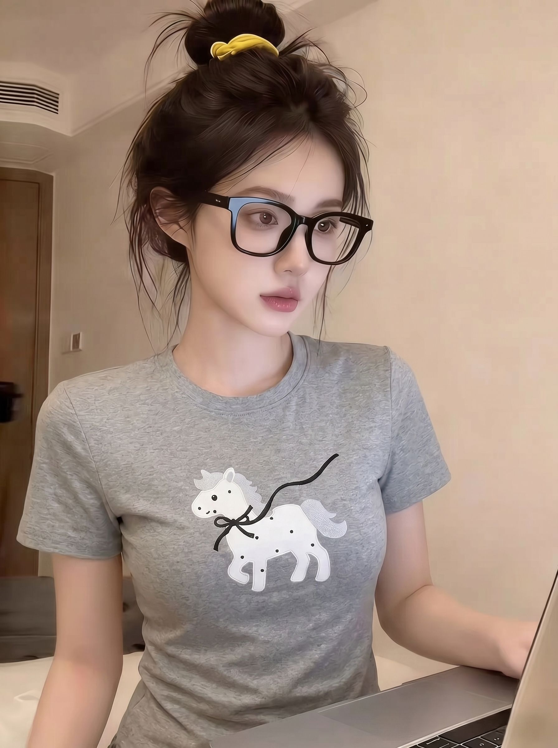 여름 새로운 아메리칸 레트로 라운드 넥 작은 대중 연령 감소 맨위 패치 자수 네리 가게 천 이후 패키지 칼라 반팔 티셔츠