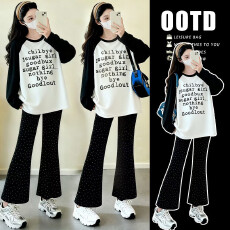 批发孕妇装秋<b class='q'>冬</b>装休闲茶系穿搭气质范盐系卫衣