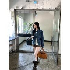 批发红人馆牛仔外套女款春秋季2026新款小香风精致漂亮巨好看蓝色上衣