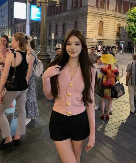 순수한 욕망 바람 V넥 긴팔 니트 오픈 가디건 여성 의류 가을 몸매 가꾸기 슬림해 보이는 기본 셔츠 품격 쇼트 스타일 다용도 맨위