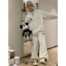 批发炸街时尚运动服套装女秋季学生减龄显瘦卫衣外套两件套跑步潮