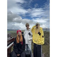 薄款/加绒 原版毛巾绣 纯棉华棉复合卫衣女