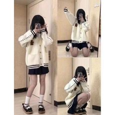 批发小熊毛衣开衫女<b class='q'>外套</b>2025早秋<b class='q'>新款</b>女装衣服宽松温柔秋冬季针织上衣