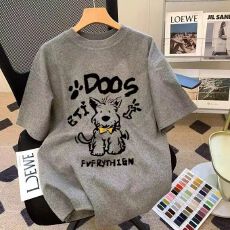 批发设计感灰色<b class='q'>T</b><b class='q'>恤</b>女<b class='q'>短袖</b>磨毛加厚新款宽松休闲半袖印花体恤上衣