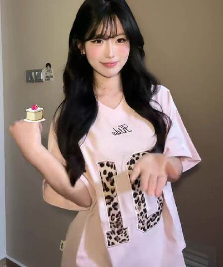 자수 패치 네리 가게 천 순면 220 그램 반팔 티셔츠 여성