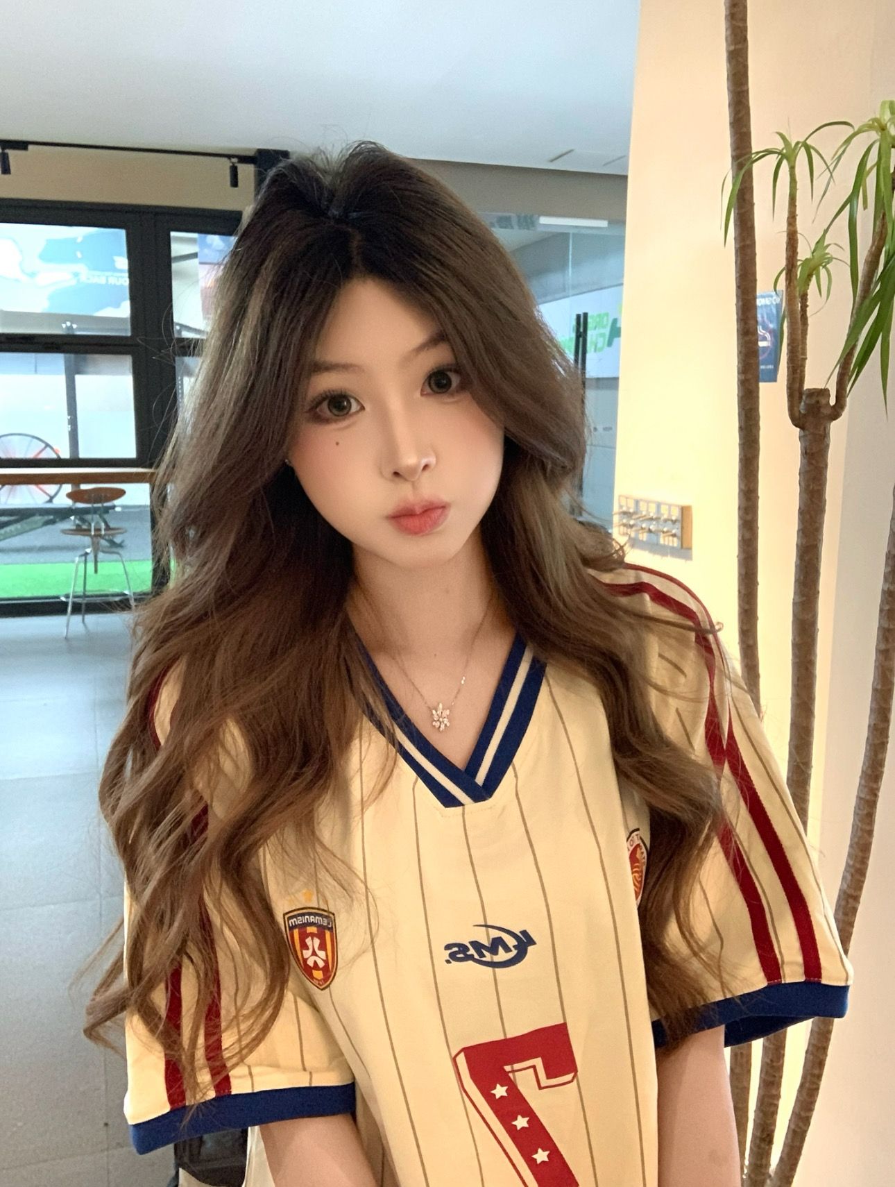순면 220 그램 반팔 티셔츠 여성