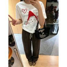批发韩版减龄休闲<b class='q'>运动</b>套装女夏季学生宽松<b class='q'>时尚</b>小红帽短袖阔腿裤两件套