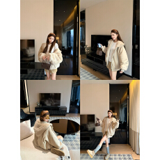 批发实拍实价 绒绒小雪人 正反两穿！环保仿皮草保暖连帽卫衣外套