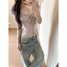 批发<b class='q'>森林</b>私语系列-浅色<b class='q'>系</b>蕾丝拼接串珠设计开衫辣妹上衣