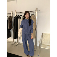 批发若楠同款baby<b class='q'>婴儿</b>绒卫衣外套+卫衣裤两件套<b class='q'>套装</b>