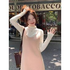 批发<b class='q'>打底衫</b>女2025新款半<b class='q'>高领</b>针织衫秋冬洋气黑色内搭