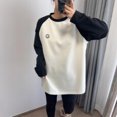 批发加绒加厚插肩袖圆领T恤女秋冬保暖宽松显瘦<b class='q'>中长款</b>内搭<b class='q'>打底衫</b>上衣