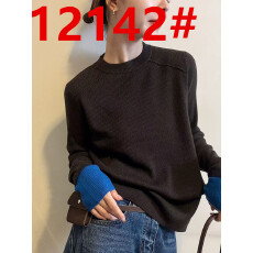 批发袖口拼色细羊毛针织衫女<b class='q'>欧洲站</b>2026春装<b class='q'>新款</b>欧货女装时尚打底衫潮
