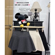 批发实拍  2025新款韩系波点加厚毛呢防走光<b class='q'>半身裙</b>A<b class='q'>字</b>短<b class='q'>裙</b>