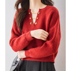 批发慵懒风<b class='q'>毛衣</b>针织打底衫内搭秋冬季2025年新款<b class='q'>女装</b>长袖爆款上衣显瘦