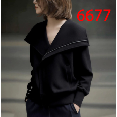 批发2026巨好看的卫衣黑色翻领拉链气质显瘦百搭早春新款独特漂亮外套