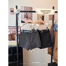 批发实拍实价 秋冬毛呢辣妹包臀裤a字热裤休闲裤女秋冬高腰弹力<b class='q'>打底裤</b>