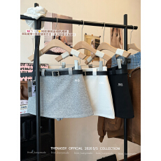 批发实拍实价 2026甜辣风抽绳运动短裙<b class='q'>新款</b>少女高腰百搭包臀A字半身裙