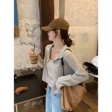 批发2025新款韩系软糯半开圆领毛衣女秋<b class='q'>冬</b>款温柔风宽松内搭慵懒针织衫